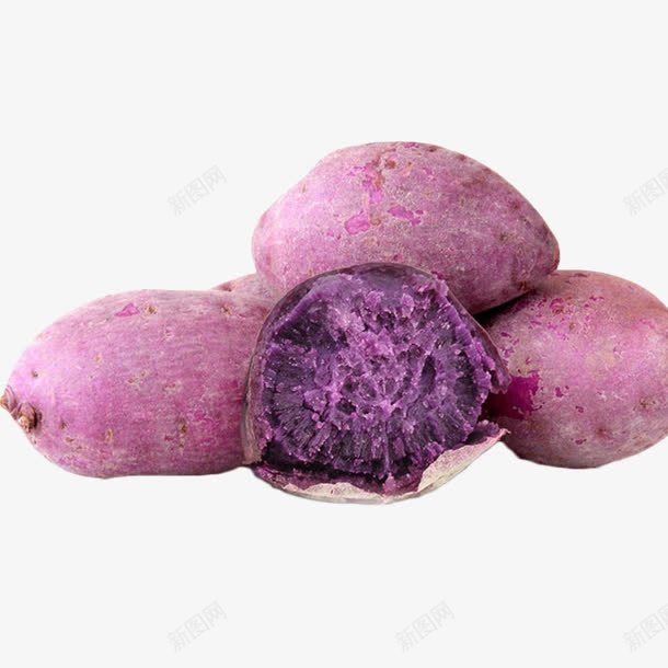 越南紫薯png免抠素材_新图网 https://ixintu.com 宝宝零食 新鲜小番薯 迷你珍珠紫薯 食物