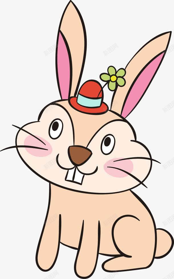 卡通小兔子png免抠素材_新图网 https://ixintu.com 中秋月兔 兔牙 可爱 复活节 小兔子 小动物 玉兔 生肖