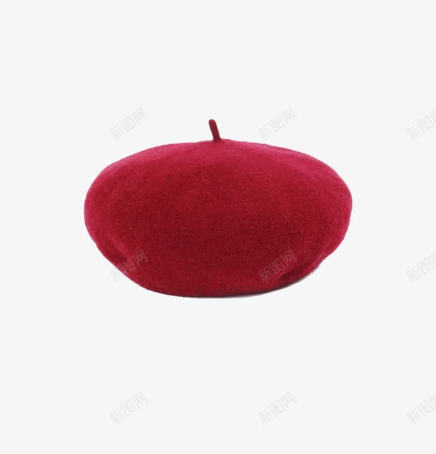 红色帽子png免抠素材_新图网 https://ixintu.com WILLIAMampKATE 简约蘑菇帽 羊毛 英伦时尚