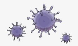 细菌PNG卡通病毒细菌高清图片