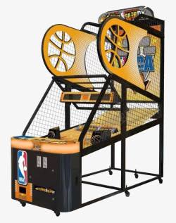 篮球机器投篮机高清图片