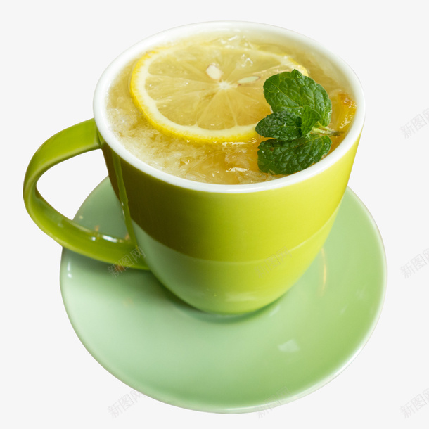 柠檬杯子png免抠素材_新图网 https://ixintu.com 杯子 杯子素材 柠檬 茶杯