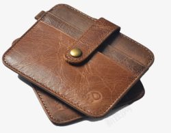 短款折叠钱包超薄真皮驾驶证件包卡包高清图片