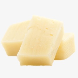 新鲜奶酪包白色美味的芝士块高清图片