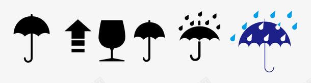 防雨防潮标志png免抠素材_新图网 https://ixintu.com 卡通图案 注意事项 防潮标志