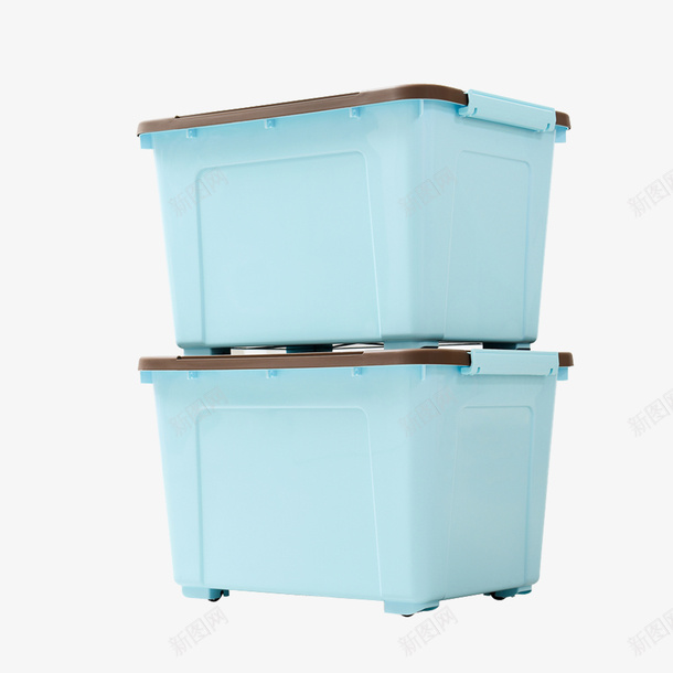 带轮子的蓝色收纳箱png免抠素材_新图网 https://ixintu.com 塑料 塑料收纳箱 塑胶盒子 收纳盒 收纳箱 新材料 环保材料 轮子