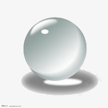 水晶球png免抠素材_新图网 https://ixintu.com 圆形 水晶球 灰色