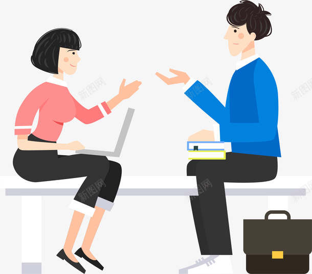 暑假实习工作讨论场景插画png免抠素材_新图网 https://ixintu.com 办公人物 实习 实习办公 实习插画 小组 小组讨论会 工作讨论 工作讨论场景 插画 暑假 暑假实习