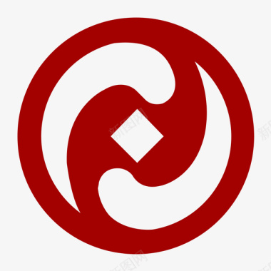 红色圆形东营市商业银行logo矢量图图标图标