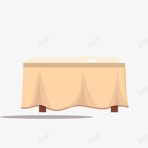 棕色饭桌png免抠素材_新图网 https://ixintu.com 桌子 棕色桌子 餐桌 饭桌