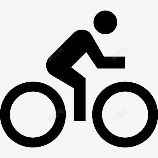 骑车男子图标png_新图网 https://ixintu.com 体育 循环周期 方向 自行车 运输