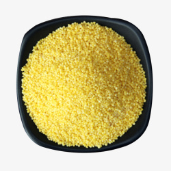 新小米黄小米有机小米五谷杂粮实素材