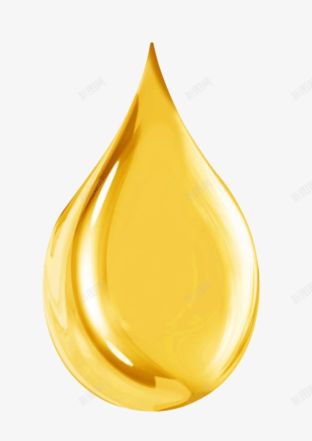 金色水滴png免抠素材_新图网 https://ixintu.com 图案设计 水滴 金色 黄金水滴