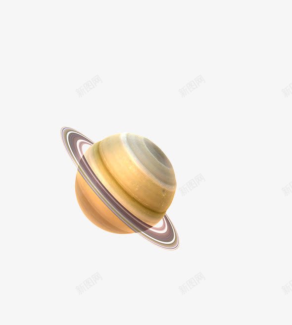 运转的土星png免抠素材_新图网 https://ixintu.com 卡通土星 太空 星空 漫画 银河系 黄色