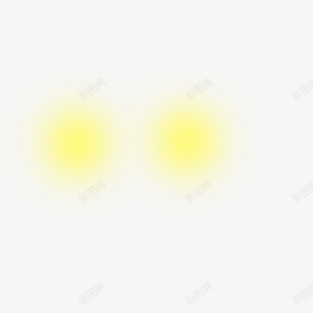 光晕png免抠素材_新图网 https://ixintu.com 太阳光 对称 金色