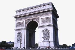 圆拱门巴黎著名建筑高清图片