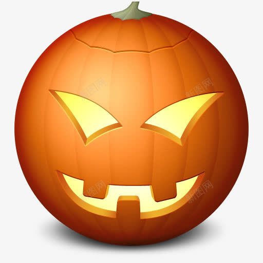 南瓜情感Halloweenicons图标png_新图网 https://ixintu.com emotion pumpkin 南瓜 情感