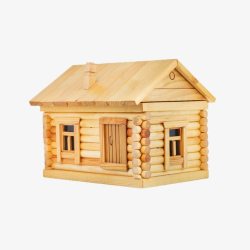 木质小屋素材