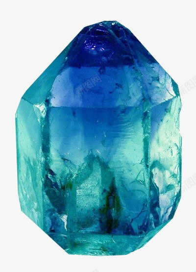 蓝色水晶png免抠素材_新图网 https://ixintu.com 水晶石 石头 矿物 蓝色