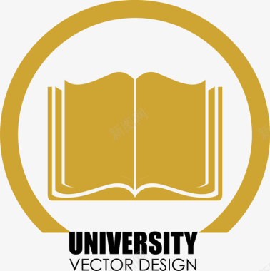 圆形的商学院logo图标图标