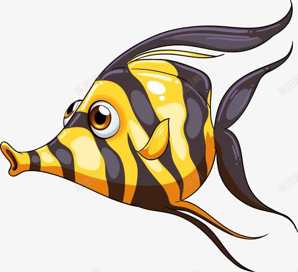 卡通海洋鱼类png免抠素材_新图网 https://ixintu.com 动物 卡通鱼 海洋鱼类 热带鱼 鱼