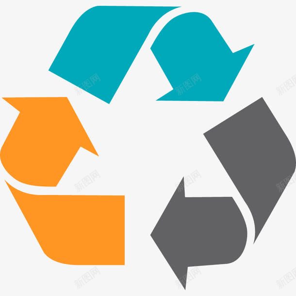 回收图标png_新图网 https://ixintu.com 三角 可循环 回收 回收图标 回收图标PNG 图标 循环 环保