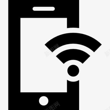 智能手机的WiFi信号图标图标