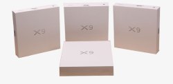 手机包装盒VIVOx9手机外包装高清图片