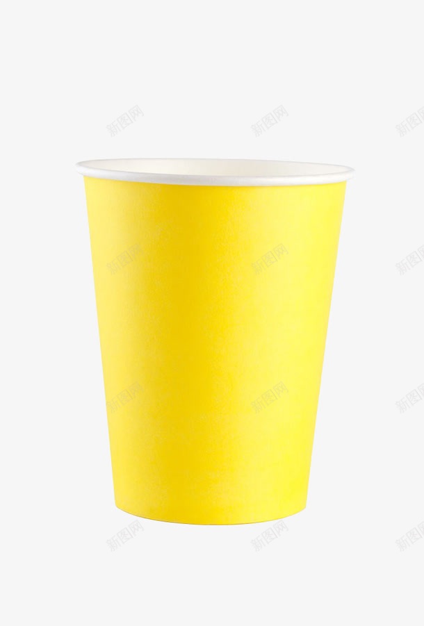 黄色纸杯png免抠素材_新图网 https://ixintu.com 一次性纸杯 实物 杯子 纸杯 纸杯高清图片 茶杯 豆浆杯 黄色纸杯
