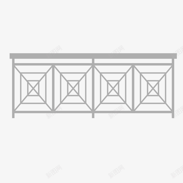 手绘钢铁围栏png免抠素材_新图网 https://ixintu.com 不锈钢 向量钢管 围栏设计 平面设计 矢量文件 管子 钢管架 钢铁