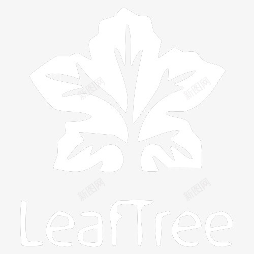树木logo图标psd_新图网 https://ixintu.com 个性 企业 创作 创意 品牌 时尚 树木logo 白色 艺术 视觉