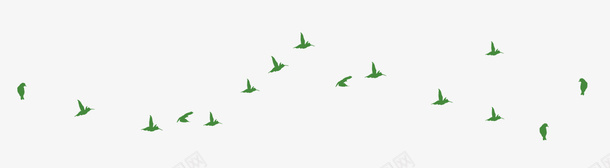 剪纸鸟png免抠素材_新图网 https://ixintu.com 一群鸟 剪纸鸟 空中飞的鸟 飞舞的鸟