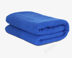 蓝色静谧洗车毛巾素材