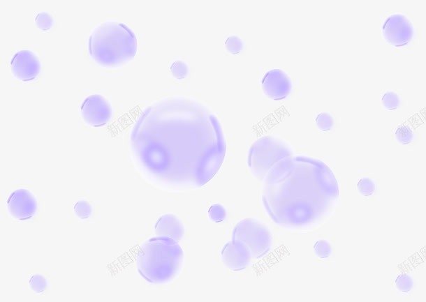 梦幻紫色泡泡png免抠素材_新图网 https://ixintu.com 梦幻 气泡 氧气泡 氧气泡泡 泡泡 紫色 透明