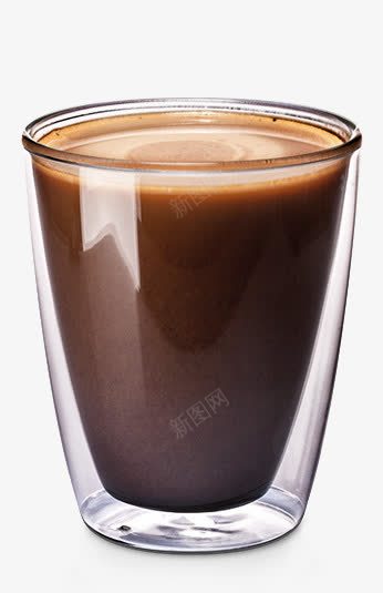 一杯咖啡png免抠素材_新图网 https://ixintu.com 咖啡 玻璃杯 饮料
