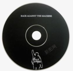 CD设计黑色唱片光盘高清图片