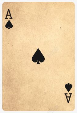 欧美魔幻魔幻场景暗黑点缀扑克牌A高清图片
