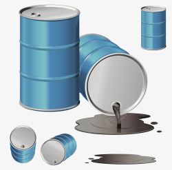 彩色石油罐矢量插画石油油罐插画高清图片