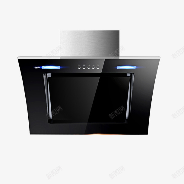 黑色厨房家电元素png免抠素材_新图网 https://ixintu.com 厨房机器 抽烟机 抽风机 抽风机设计 电器