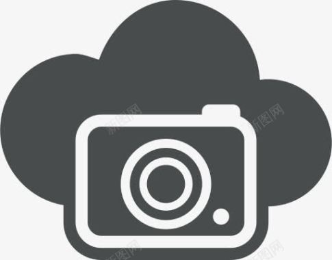 相机云云计算图像多媒体照片图标图标