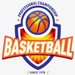 篮球培训篮球协会徽标矢量图图标高清图片