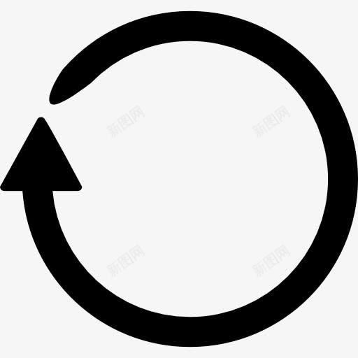 旋转图标png_新图网 https://ixintu.com 加载 圆圈 循环 方向 箭头 负荷