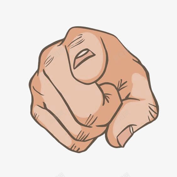 卡通手指png免抠素材_新图网 https://ixintu.com 你 你在等什么 手势 手指免扣PNG 手指插画 手绘手指 指向