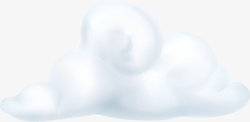 动态浮云白色卡通云朵高清图片