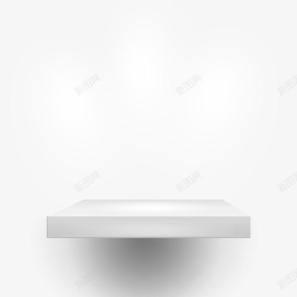 白色摆台png免抠素材_新图网 https://ixintu.com 光照摆台 台 摆台 装饰 设计