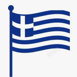 希腊国旗素材