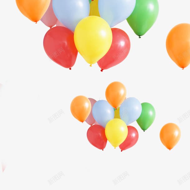 彩色气球png免抠素材_新图网 https://ixintu.com 儿童节气球 可爱 彩色气球 气球竖幅 浪漫 粉色气球 装饰气球