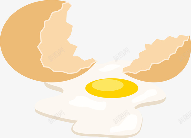一个敲破壳的生鸡蛋矢量图eps免抠素材_新图网 https://ixintu.com 一个鸡蛋 生鸡蛋 矢量鸡蛋 破壳鸡蛋 鸡蛋 鸡蛋PNG 矢量图