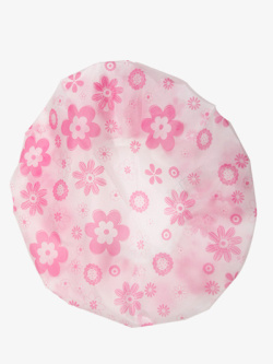 粉色的浴帽粉色浴帽高清图片
