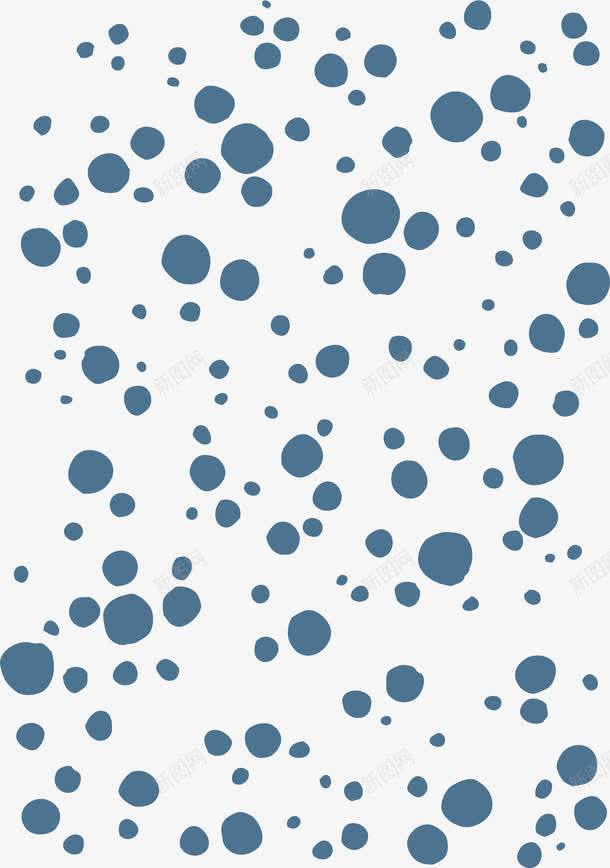 气泡背景棉png免抠素材_新图网 https://ixintu.com 不规则图 圆点矢量图 背景素材 蓝色